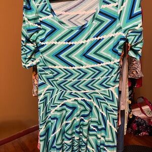 LuLaRoe Nichole dress NWOT 2XL